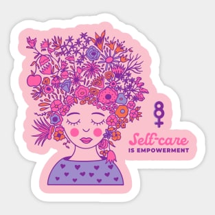 Self Care Is Empowerment Sticker